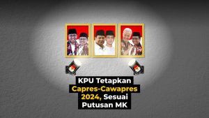 KPU Tetapkan Capres-Cawapres 2024, Sesuai Putusan MK