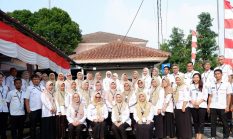 Kepala UPTD Puskesmas Jayanti dan Jajaran Mengucapkan Dirgahayu RI Ke-80 