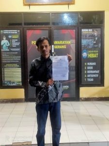Korban Dugaan Penganiayaan Resmi Membuat Laporan Ke Polsek Pamarayan