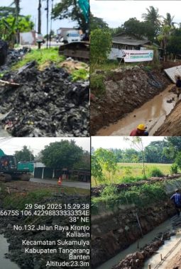 Kades Bersama Poktan 4 Kecamatan di Tangerang Sambut Baik Rehabilitasi dan Normalisasi Sungai Cidurian