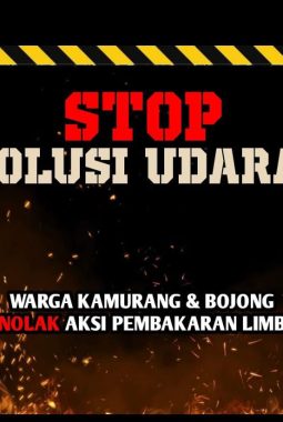 Stop Polusi Udara, Warga Kemurang & Bojong Tolak Keras Pembakaran Limbah Ilegal