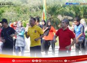 Dorong Pola Hidup Sehat, Puskesmas Kepenuhan Hulu Gelar Senam Sehat Dan Cek Kesehatan Gratis