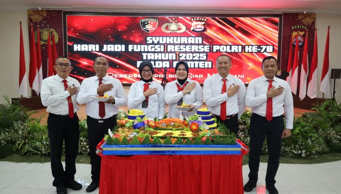 Polda Banten Gelar Syukuran Hari Jadi Fungsi Reserse Polri ke-78 Tahun 2025