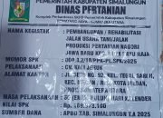 Pembangunan Jalan Usaha Tani Dinagori Jawa Baru Yang dikerjakan CV KALI JERUK Diduga Ajang Sarat Korupsi