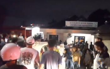 Diduga Salah Tangkap, Massa Gerudug Mapolsek Parung Panjang – Bogor