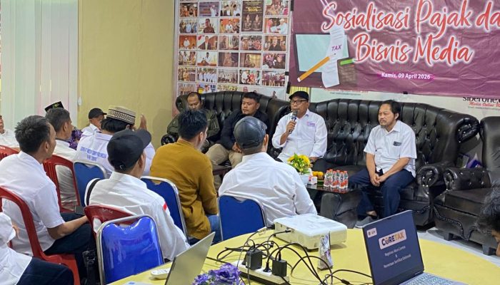 Tingkatkan Kepatuhan, SMSI Banten Gelar Sosialisasi Pajak Bagi Pengusaha Media