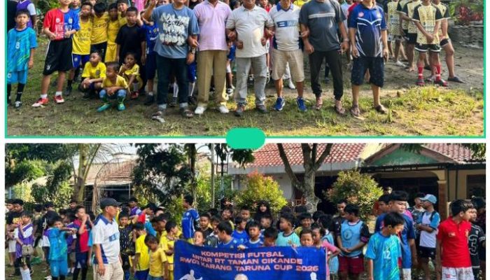 Karang Taruna Rw 03 Perumahan Taman Cikande Gelar Turnamen Futsal Antar Rt Katar Cup 2026