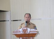 Tes Kesiapan Fisik, Wabup Najib Hamas Ajak Push Up Peserta Pelatihan Security