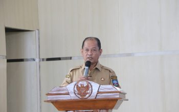 Tes Kesiapan Fisik, Wabup Najib Hamas Ajak Push Up Peserta Pelatihan Security