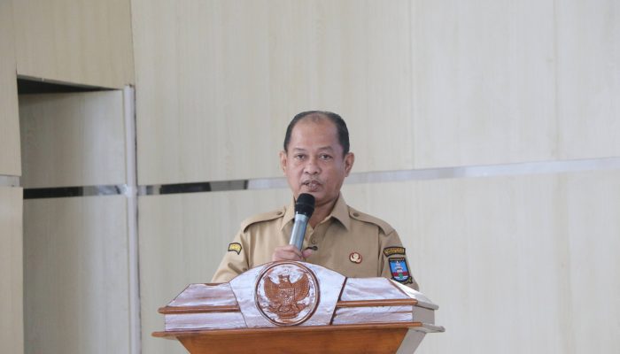 Tes Kesiapan Fisik, Wabup Najib Hamas Ajak Push Up Peserta Pelatihan Security