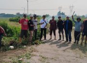 Kepala Desa Pangkat Bersama Ketua BPD, Karang Taruna Dan Masyarakat Gotong Royong Giat Bersih-bersih